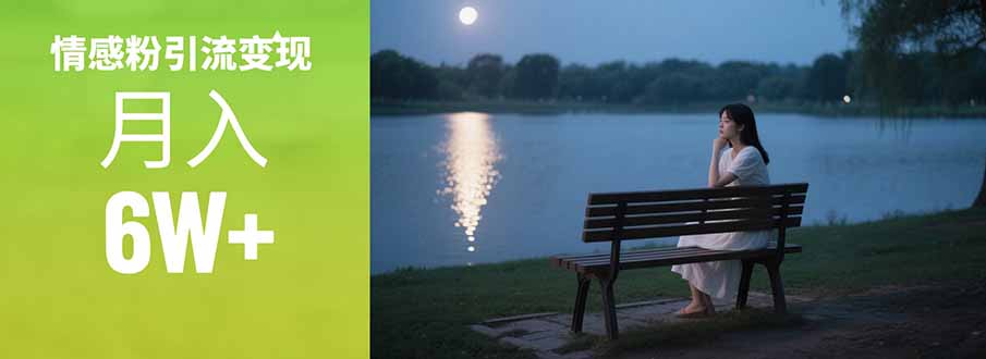 情感粉引流变现实操课：单月变现6w+，情感粉引流变现实操课-雅芽云网创