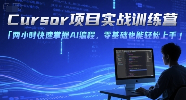 Cursor项目实战训练营，两小时快速掌握AI编程，零基础也能轻松上手-雅芽云网创