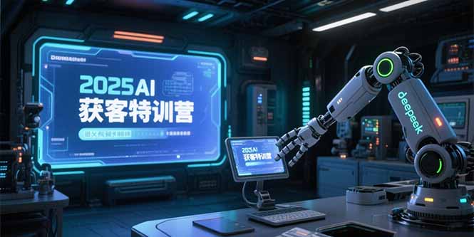 2025AI获客特训营，AI图文视频全制作，deepseek工具实操教学-雅芽云网创